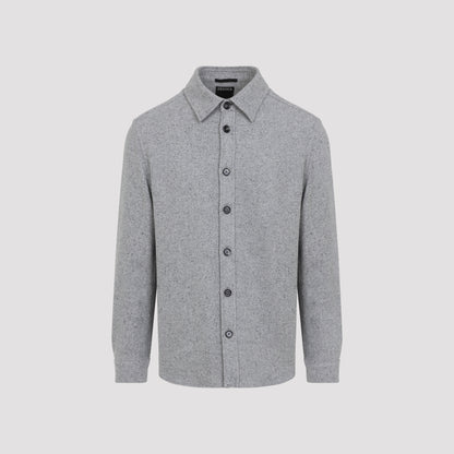cashmere silk overshirt-image-1