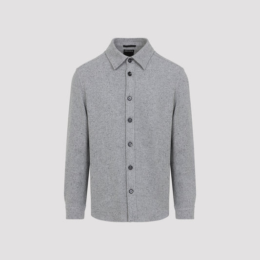 cashmere silk overshirt-image-1