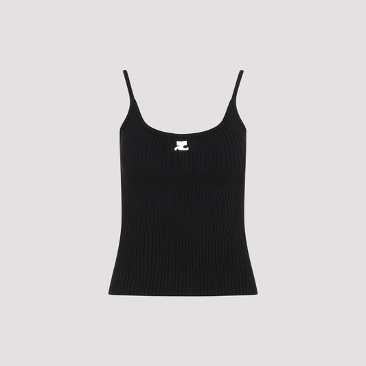 rib knit tank top-image-1