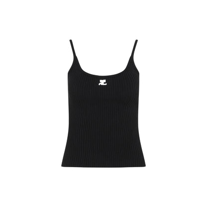 rib knit tank top-image-2