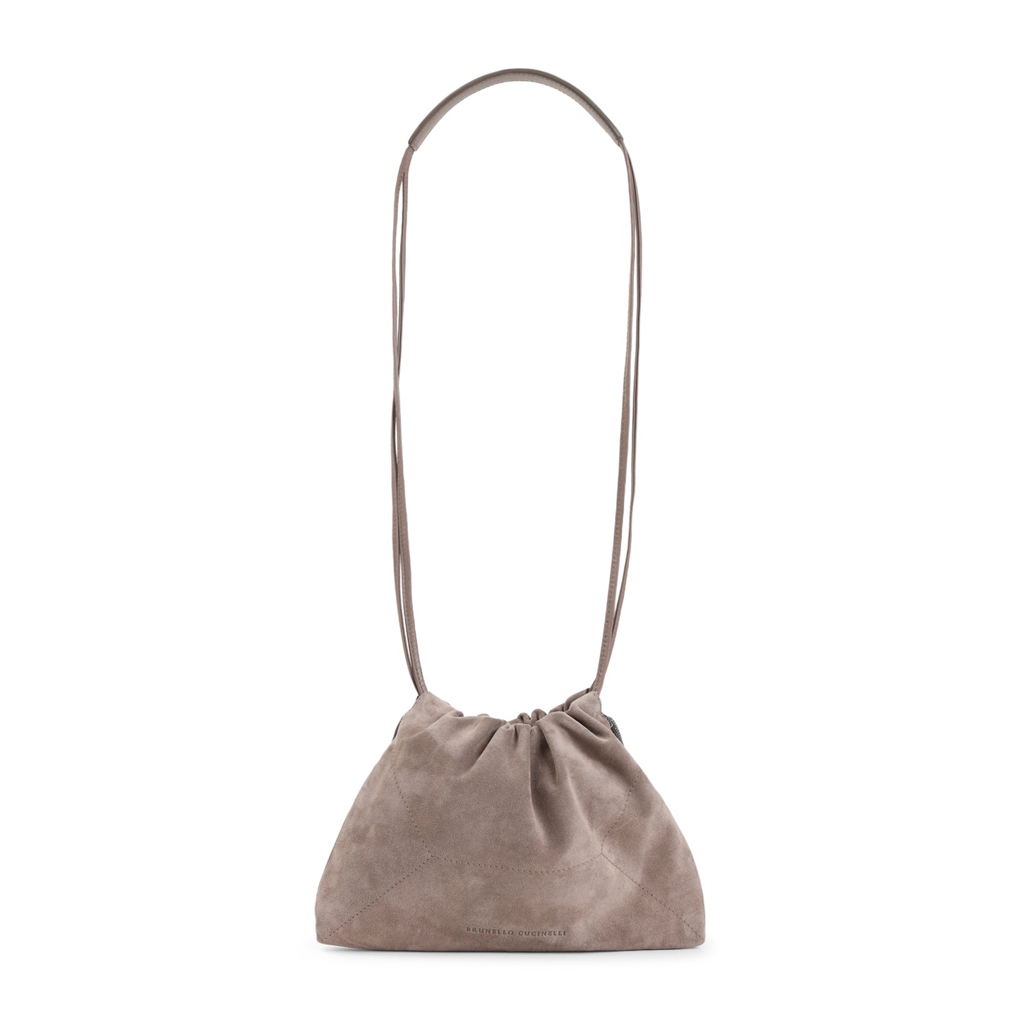 Shore Brown Suede Leather Cross Body Bag