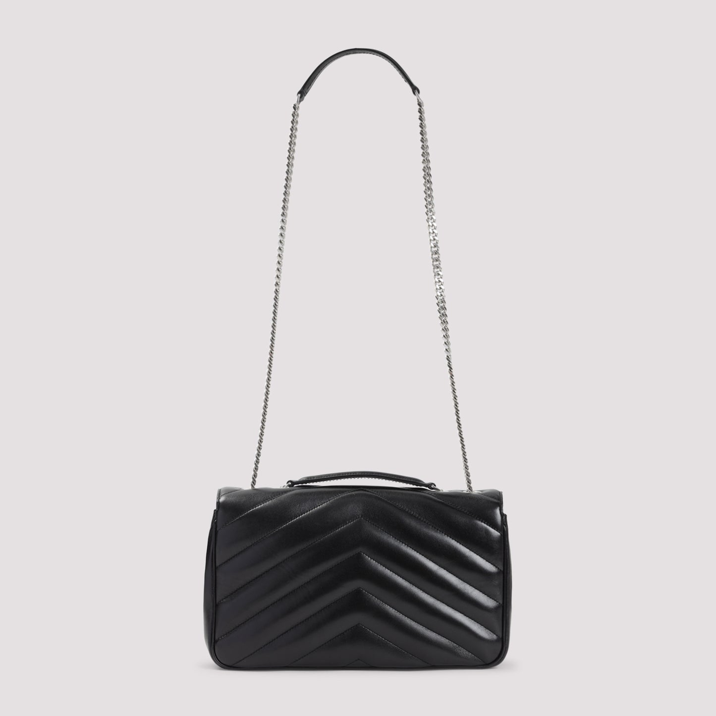 Black LouLou Lamb Leather Handbag