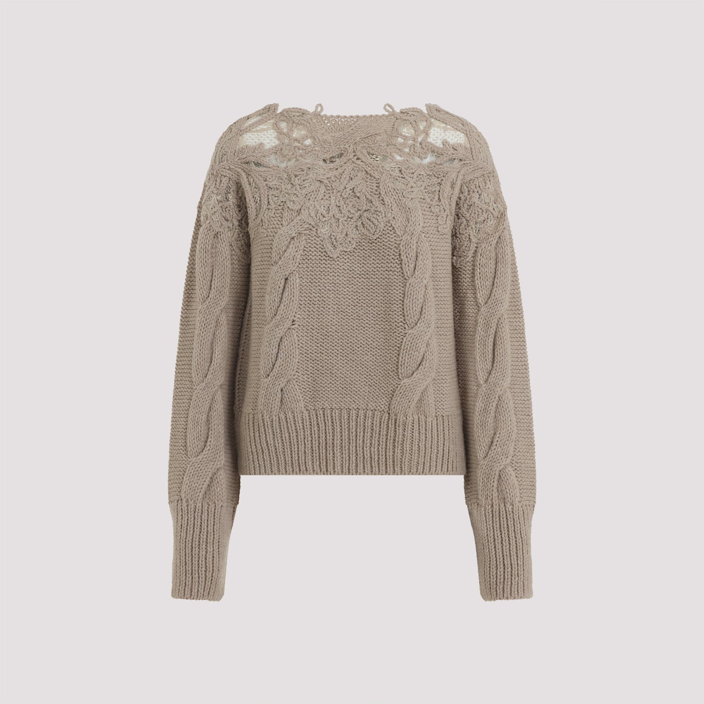 virgin wool pullover-image-1