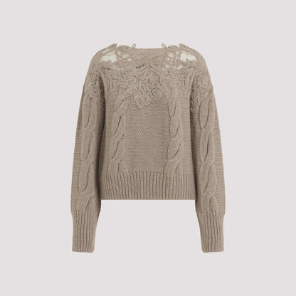 virgin wool pullover-image-1