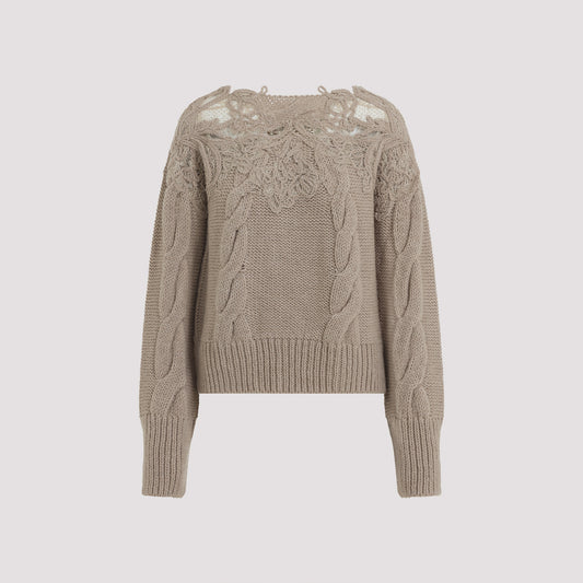 virgin wool pullover-image-1