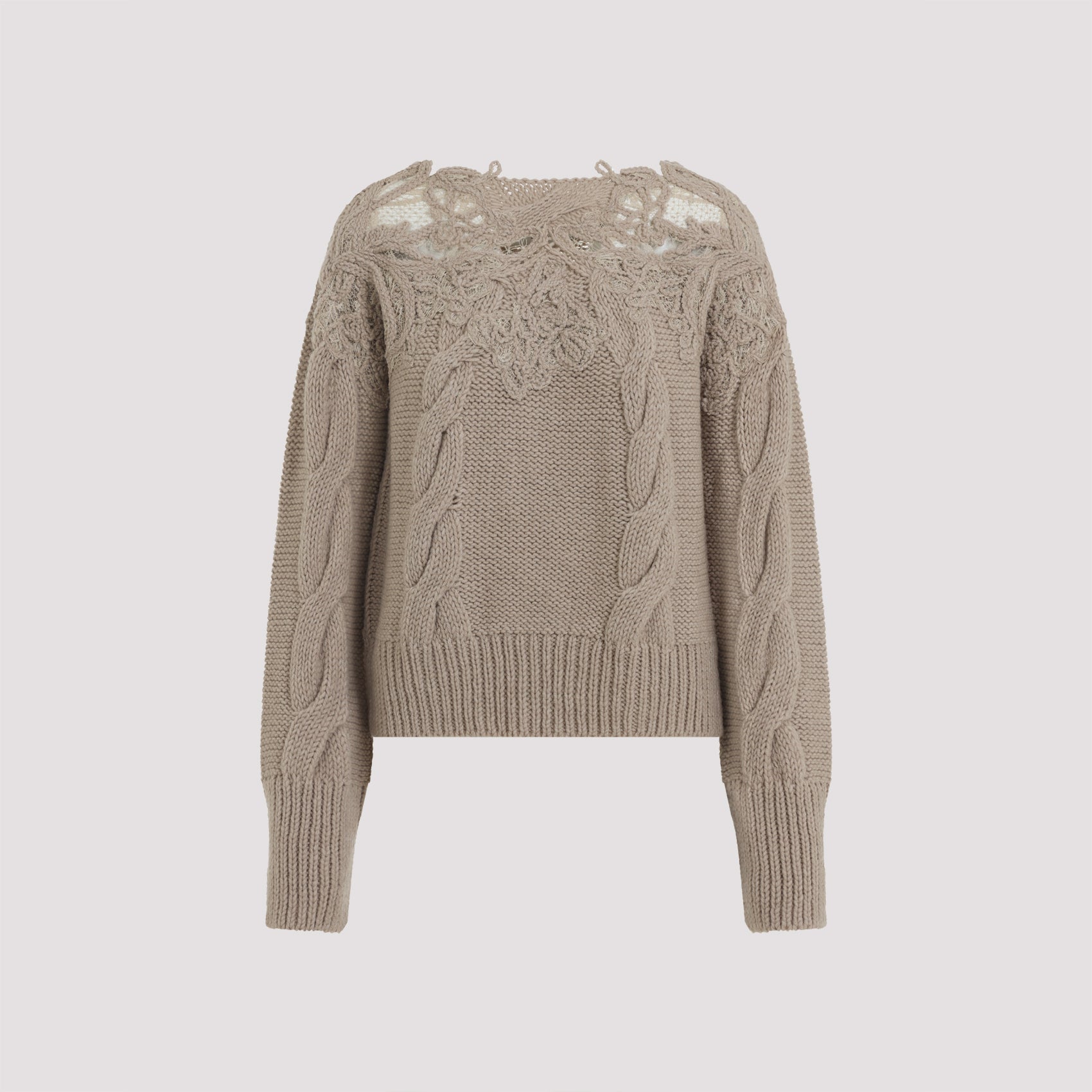 virgin wool pullover-image-3