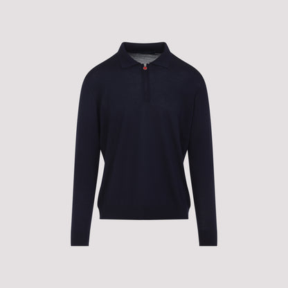 long sleeves polo shirt-image-1
