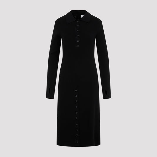 multi buttons midi dress-image-1