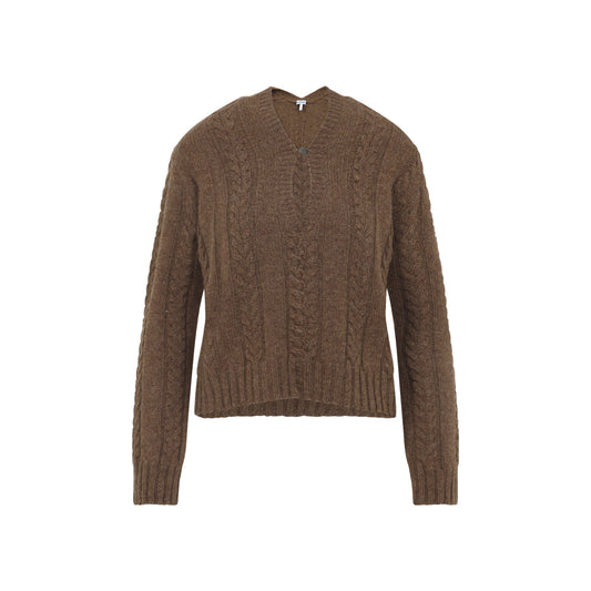 Brown Wool Sweater
