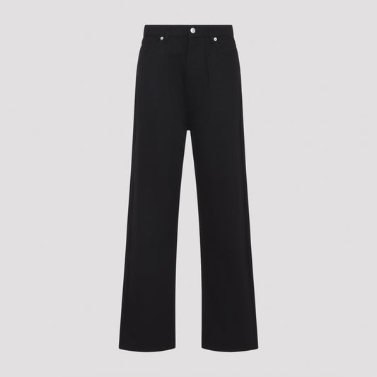 Black Marylebone Exclusive Cotton Jeans