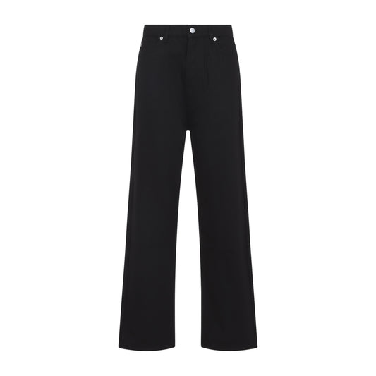Black Marylebone Exclusive Cotton Jeans