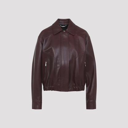 bufalo leather blouson-image-1