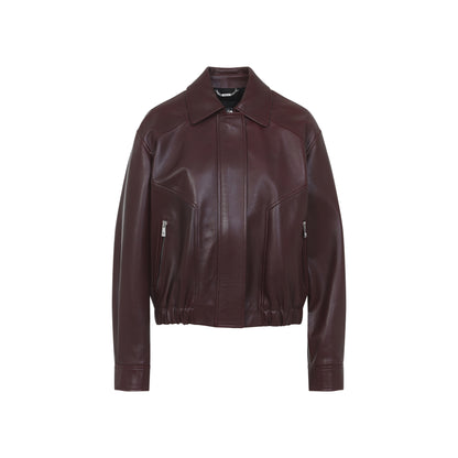 bufalo leather blouson-image-2