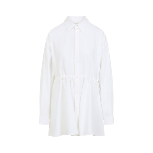 White Cotton Hourglass Dress