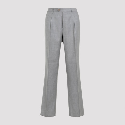 single pleat pants-image-1