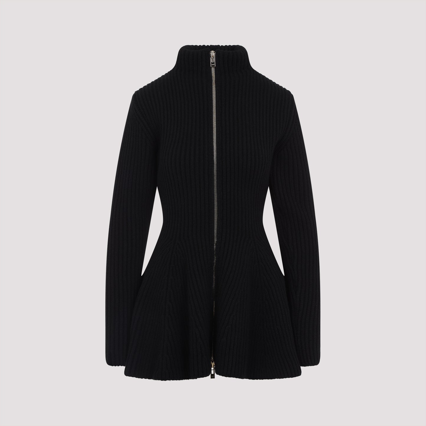 alaïa peplum cardigan-image-1