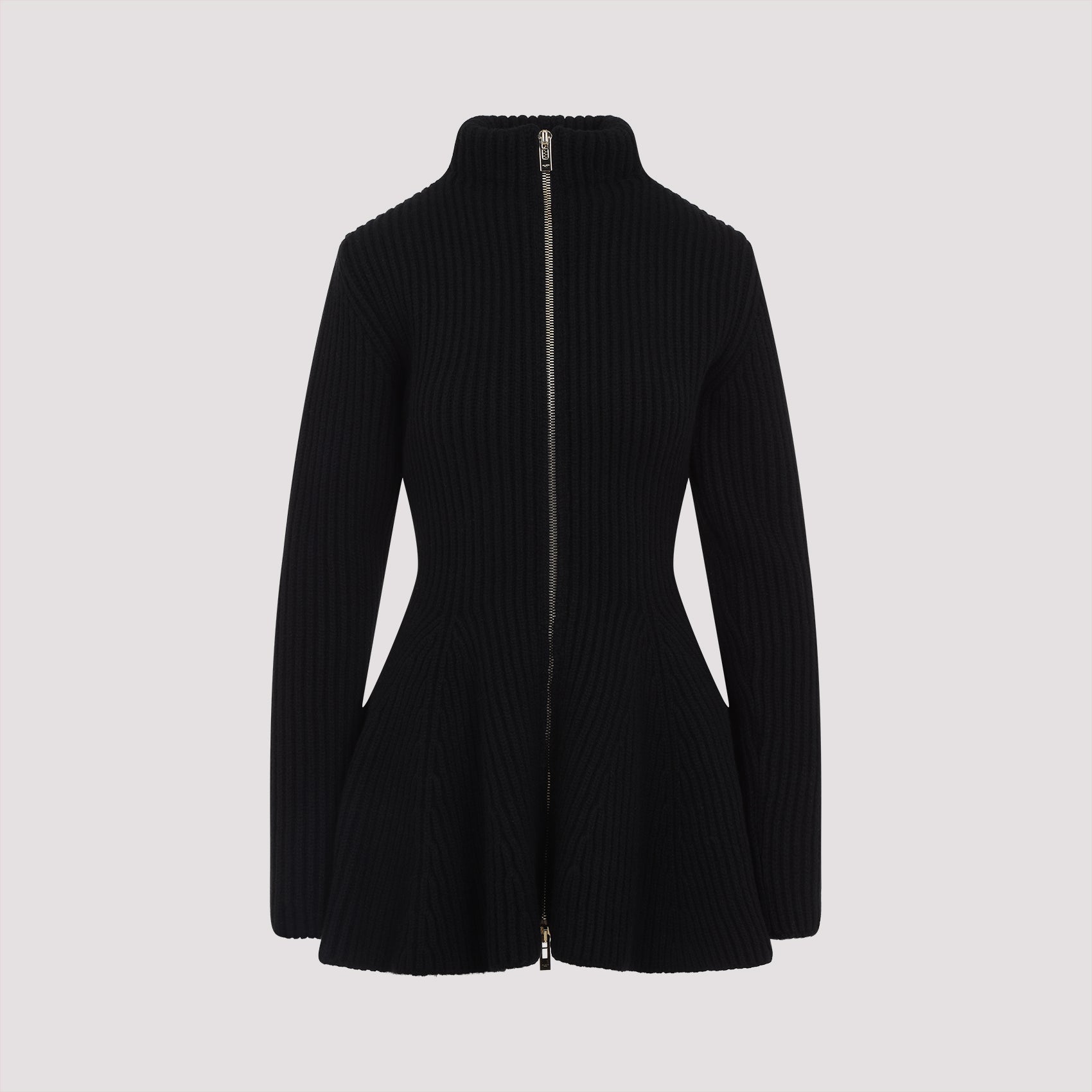 alaïa peplum cardigan-image-1