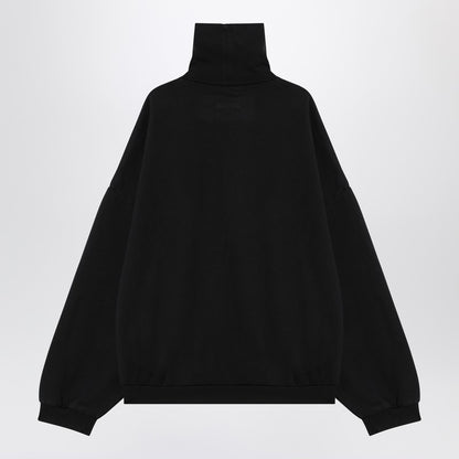 High-necked Black Homecoming Sweatshirt