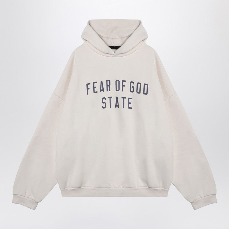 White Hoodie With Logo