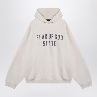 White Hoodie With Logo