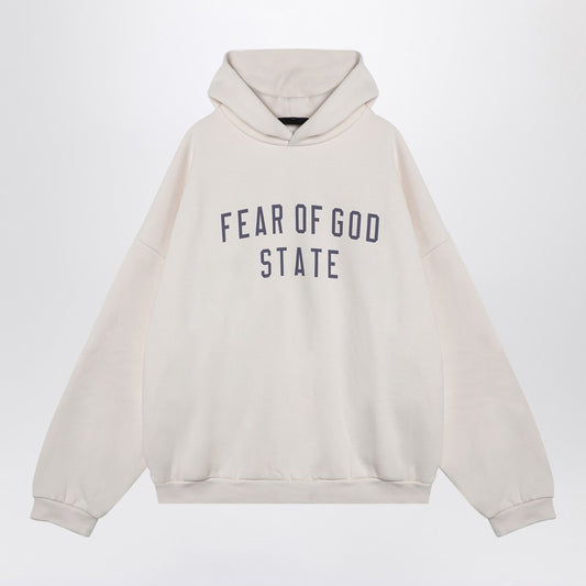 White Hoodie With Logo