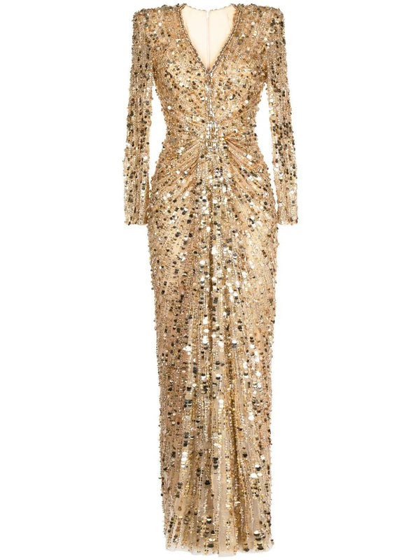 IMANI GOWN IN GOLD