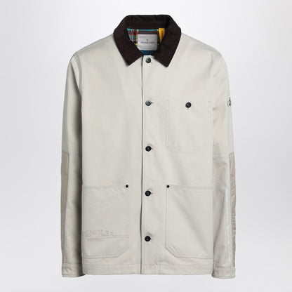 Geike Beige Jacket In Cotton