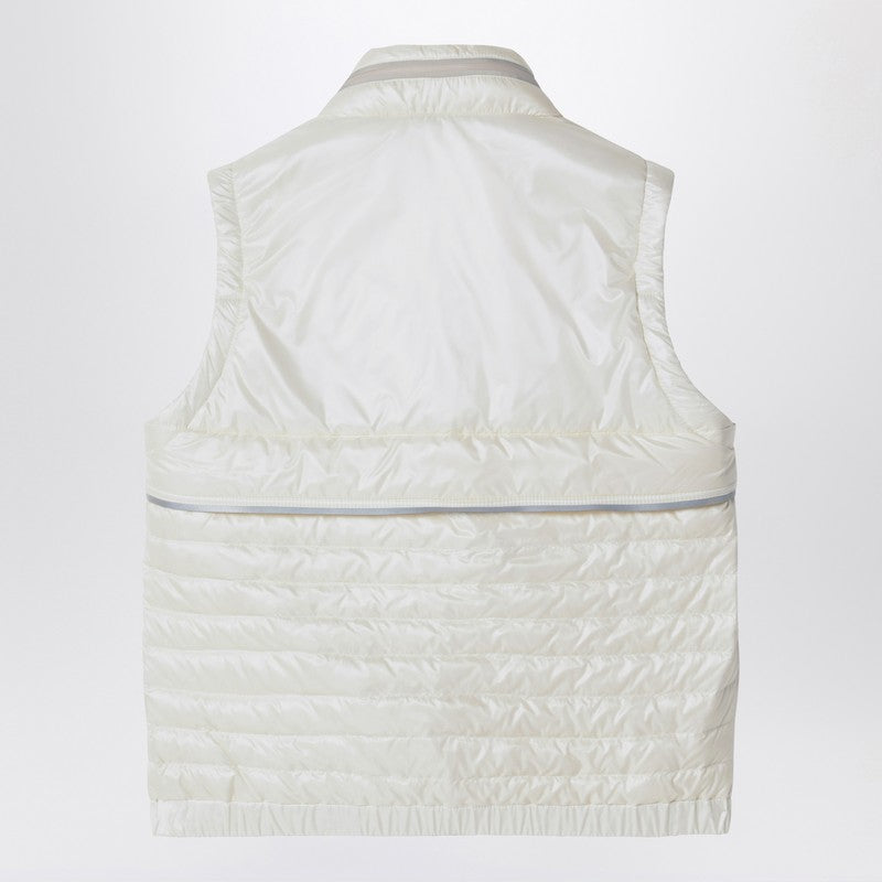 Gumiane padded vest white