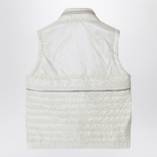 Gumiane padded vest white