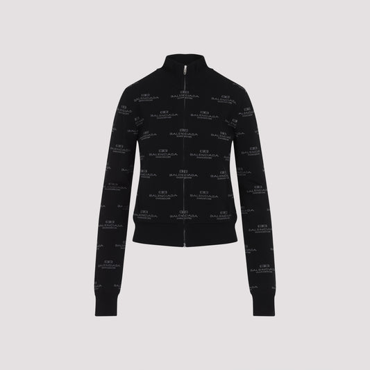 all-over zip-up cardigan-image-1