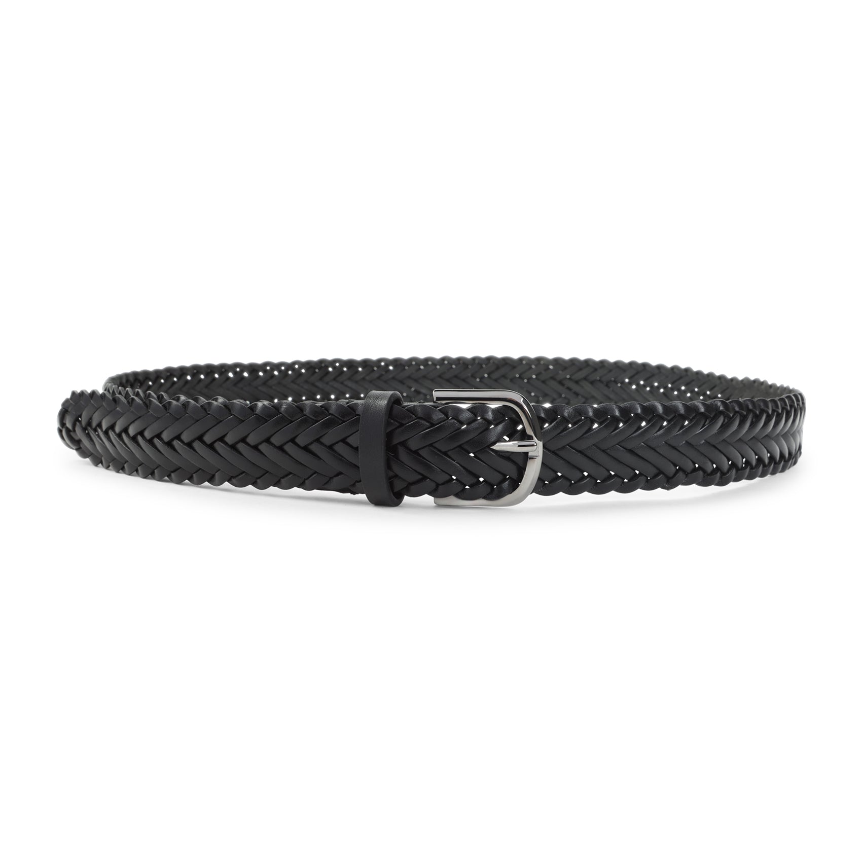woven leather belt-image-2