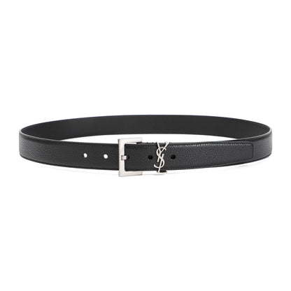 grained calf leather belt-image-2