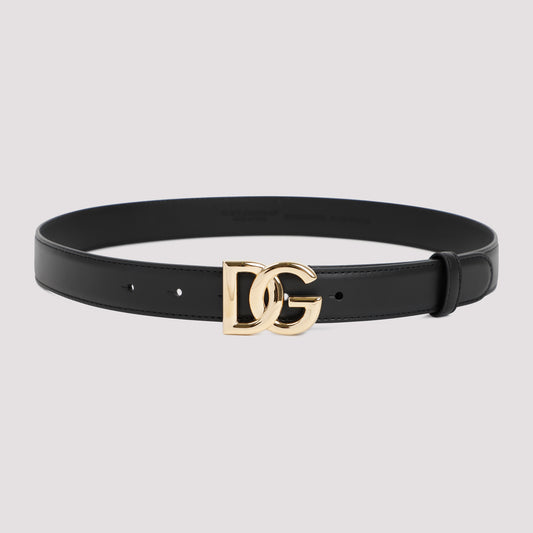 logo leather belt-image-1