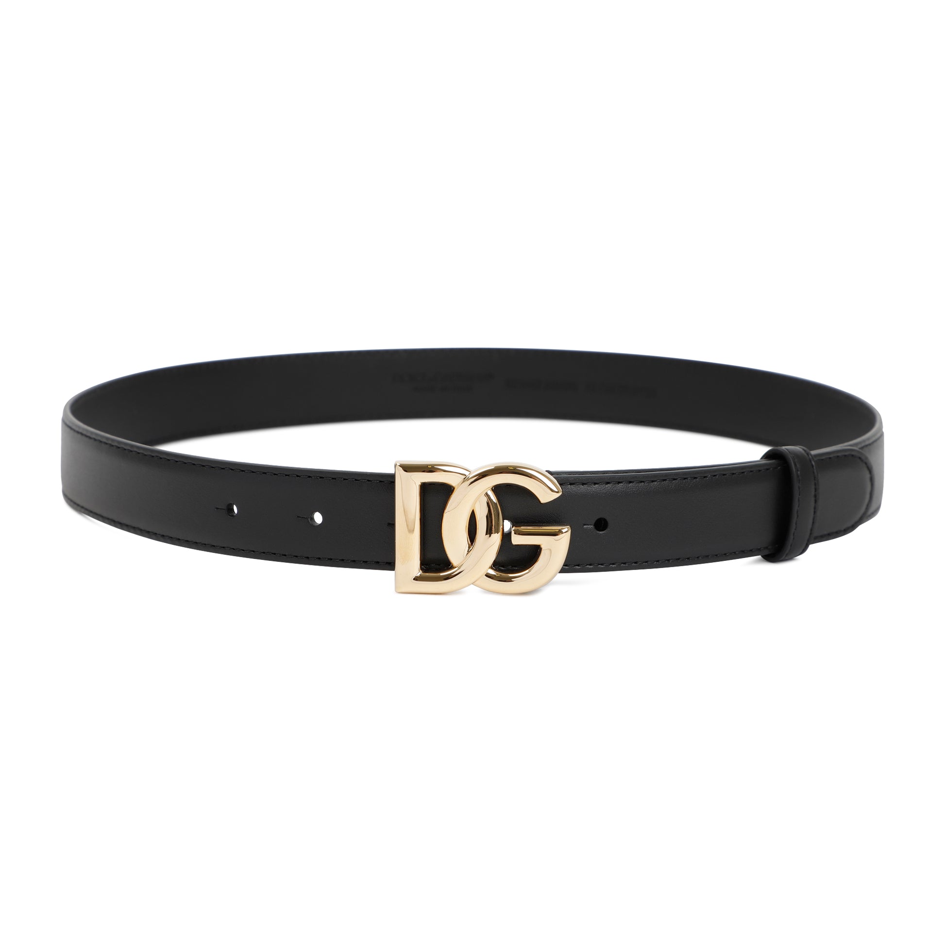 logo leather belt-image-2