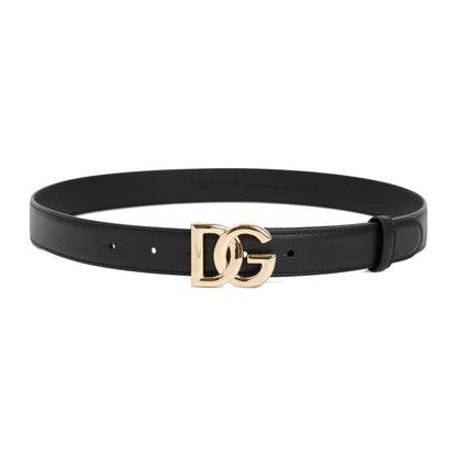 logo leather belt-image-2