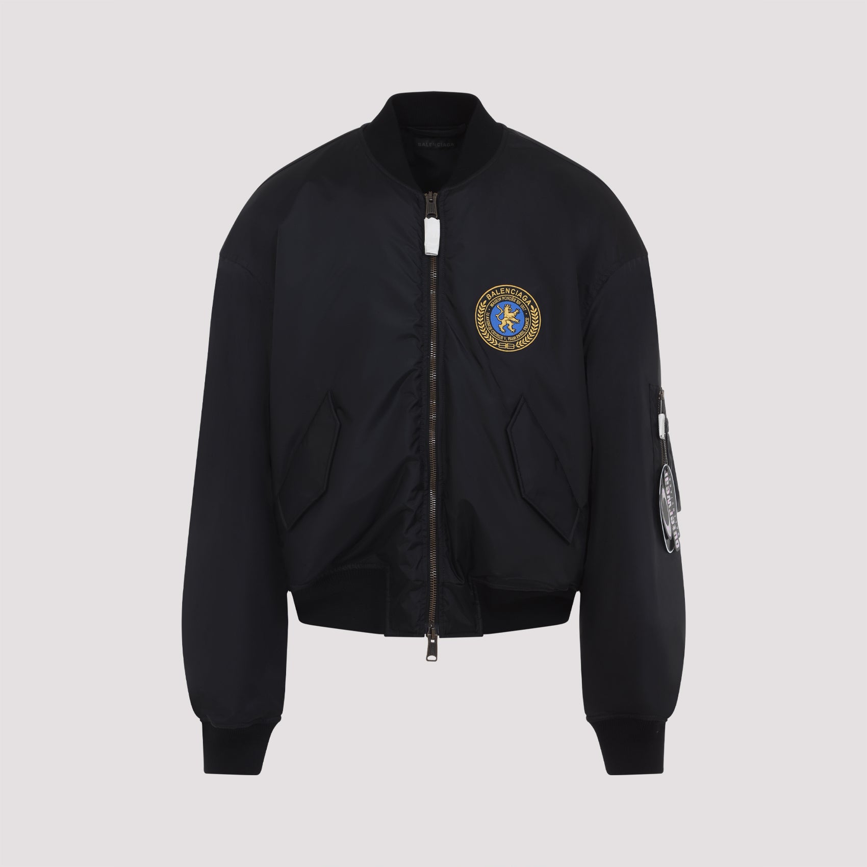 large fit bomber jacket-image-1