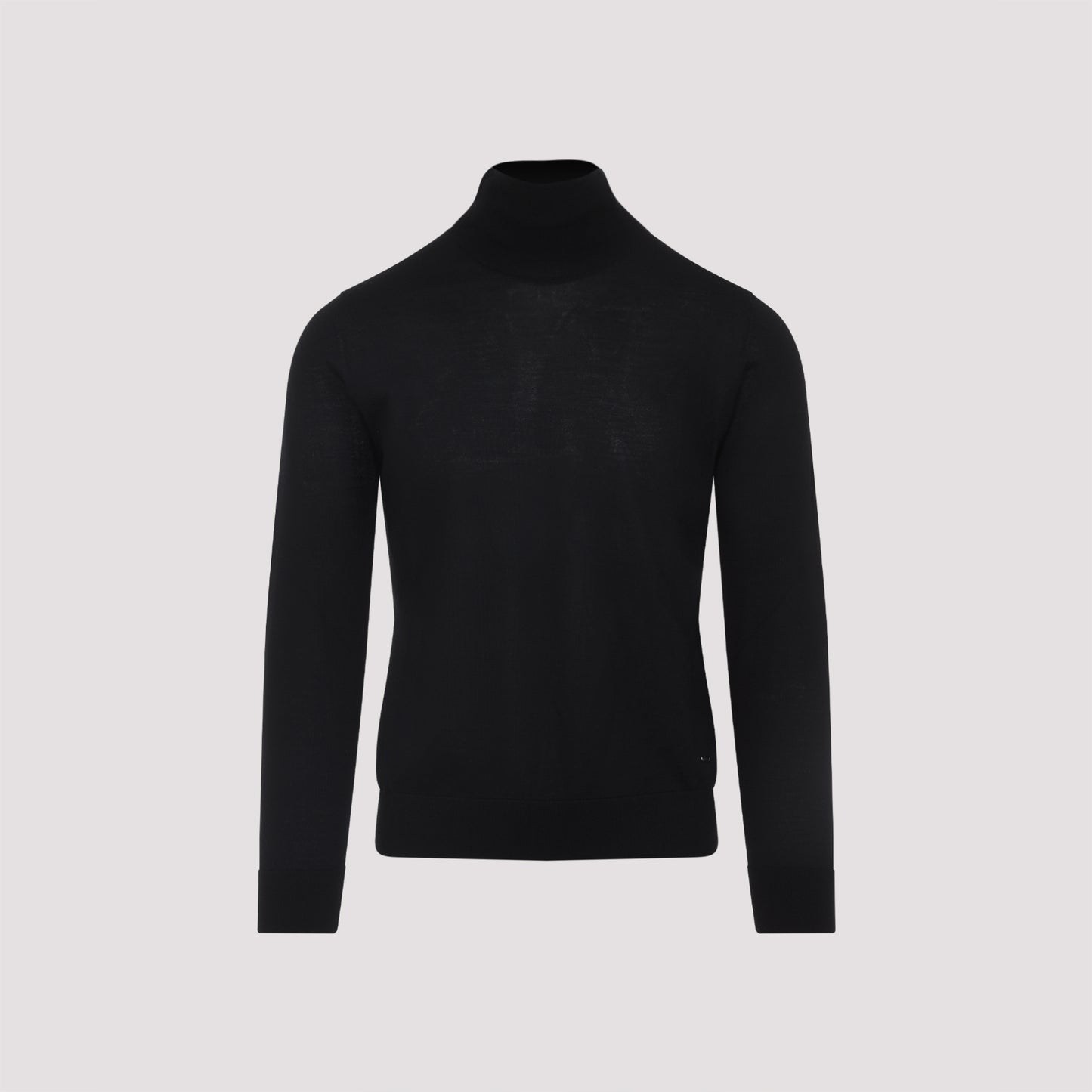 cashmere and silk turtleneck sweater-image-1