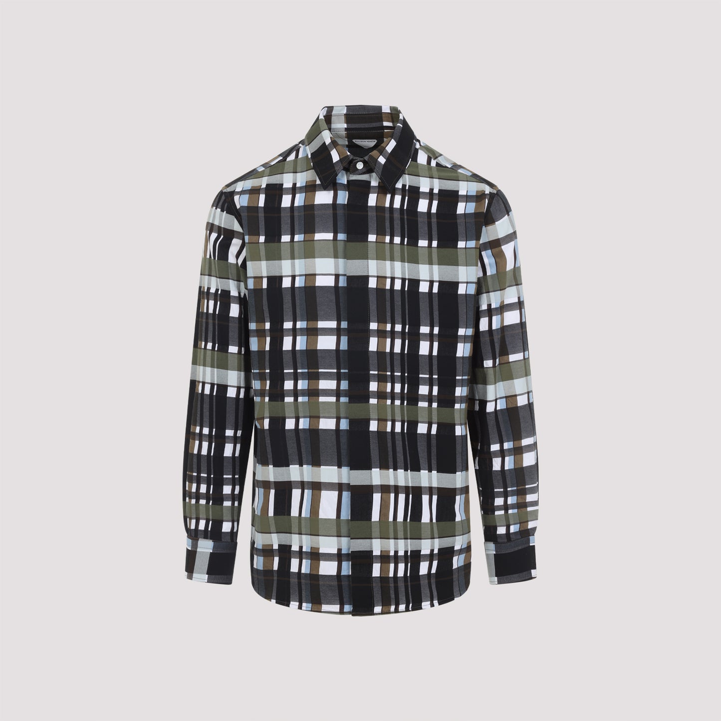 cotton check shirt-image-1