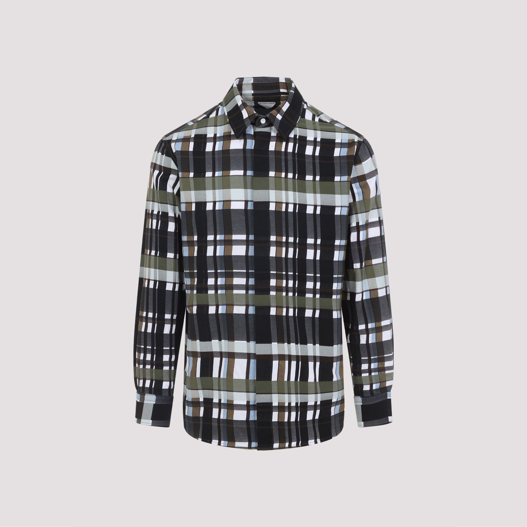 cotton check shirt-image-1