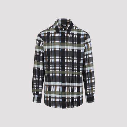 cotton check shirt-image-1