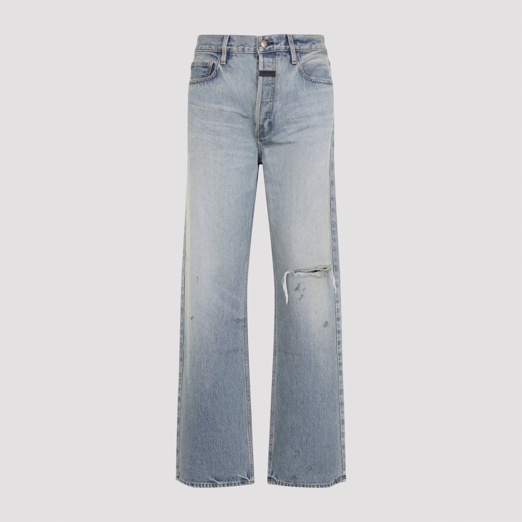 straight 5 pocket jeans-image-1
