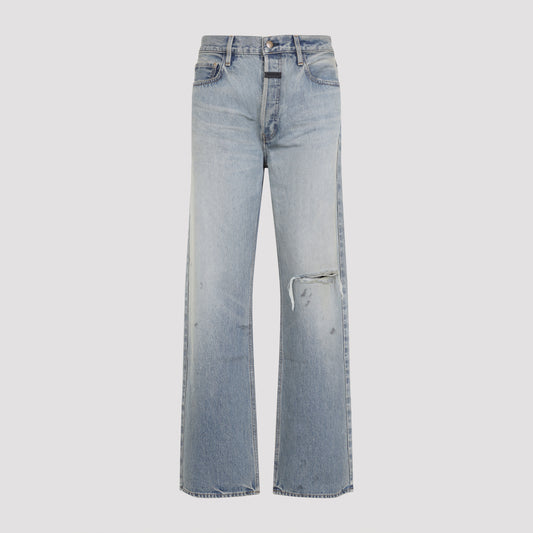 straight 5 pocket jeans-image-1