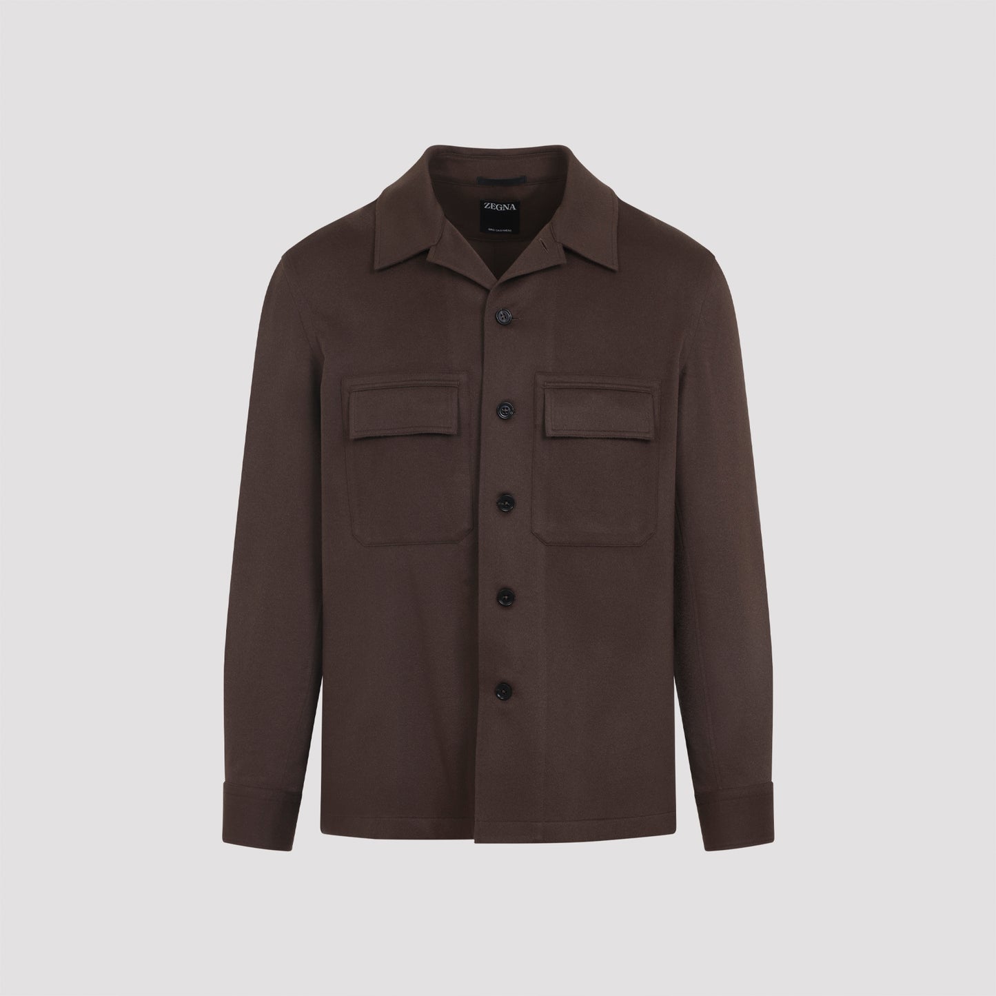 cashmere silk overshirt-image-1