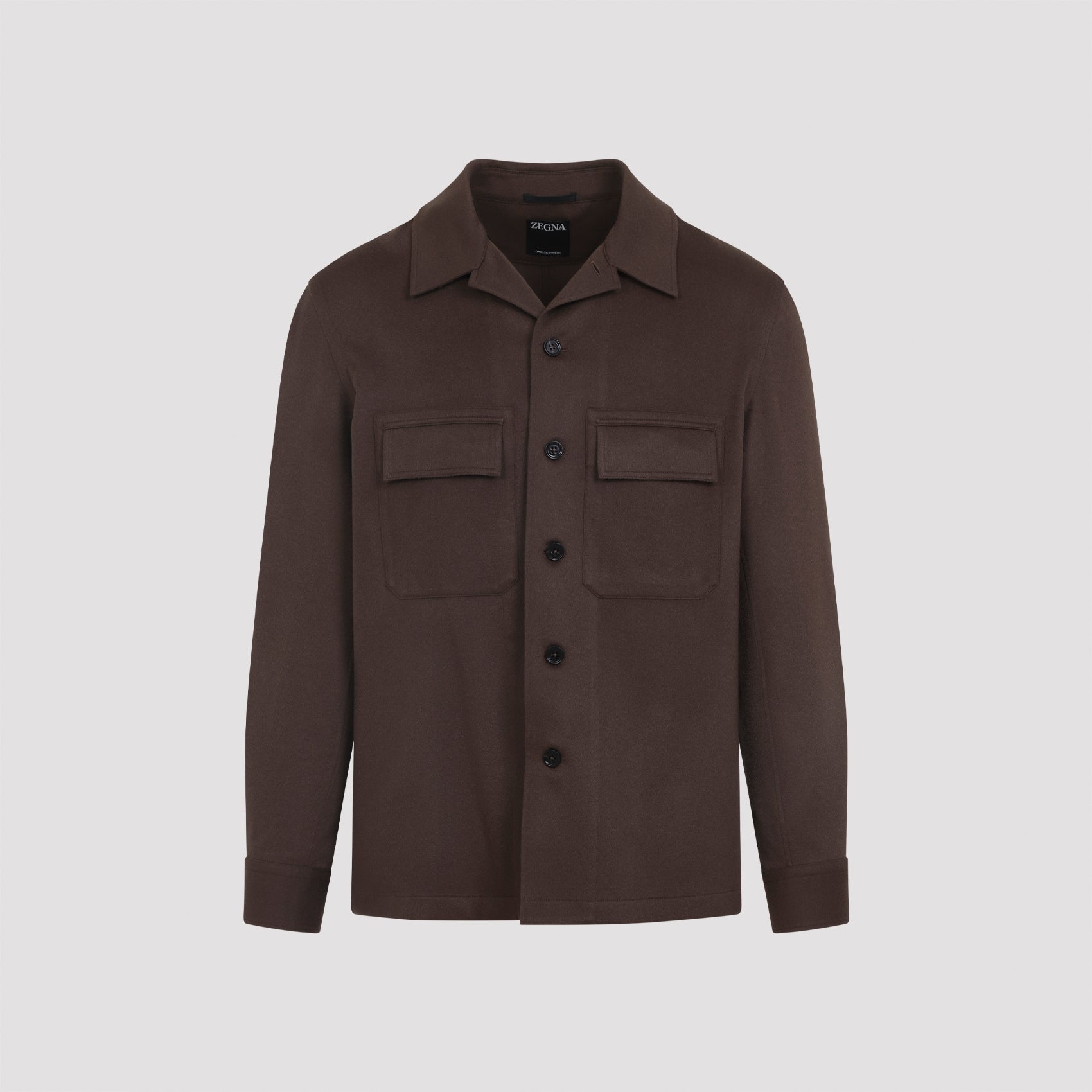 cashmere silk overshirt-image-1