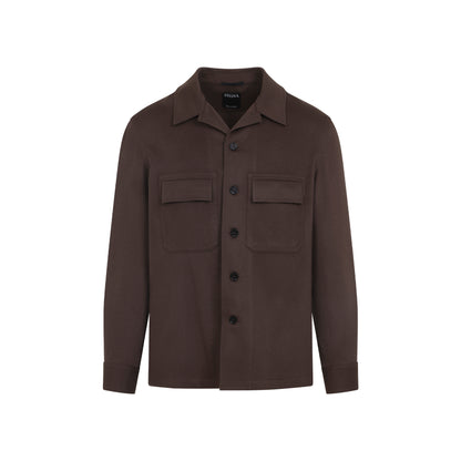 cashmere silk overshirt-image-2