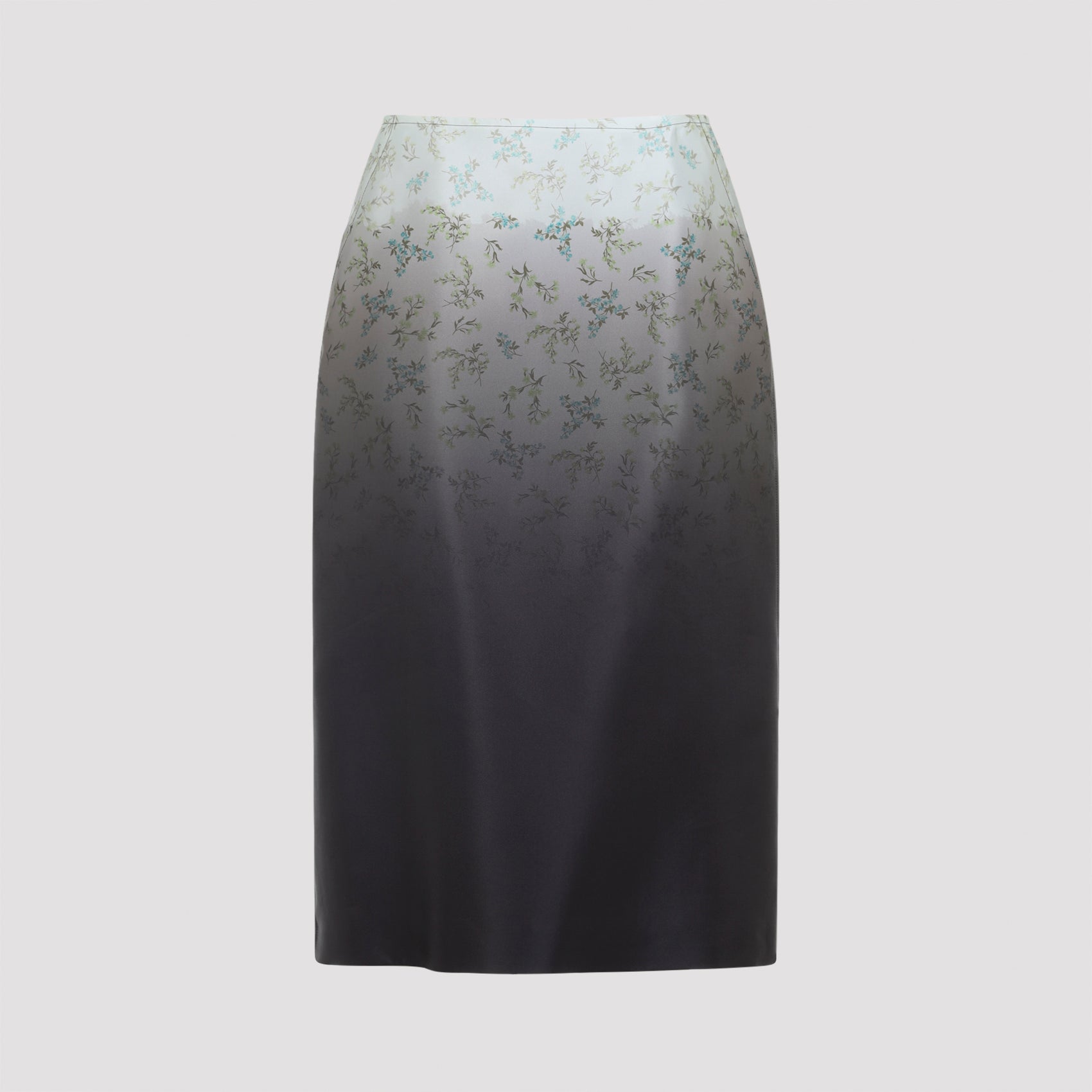 silk midi skirt-image-1