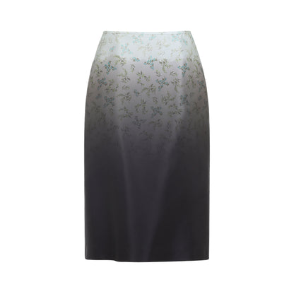 silk midi skirt-image-2