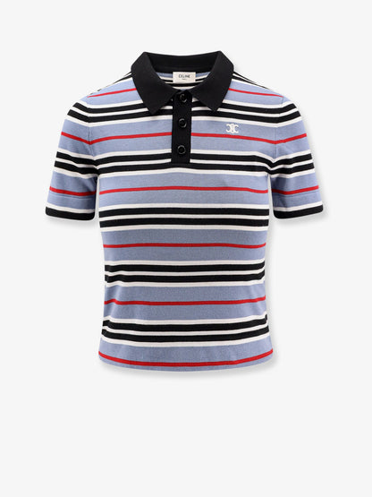celine-cotton-knit-polo-shirt-with-striped-motif