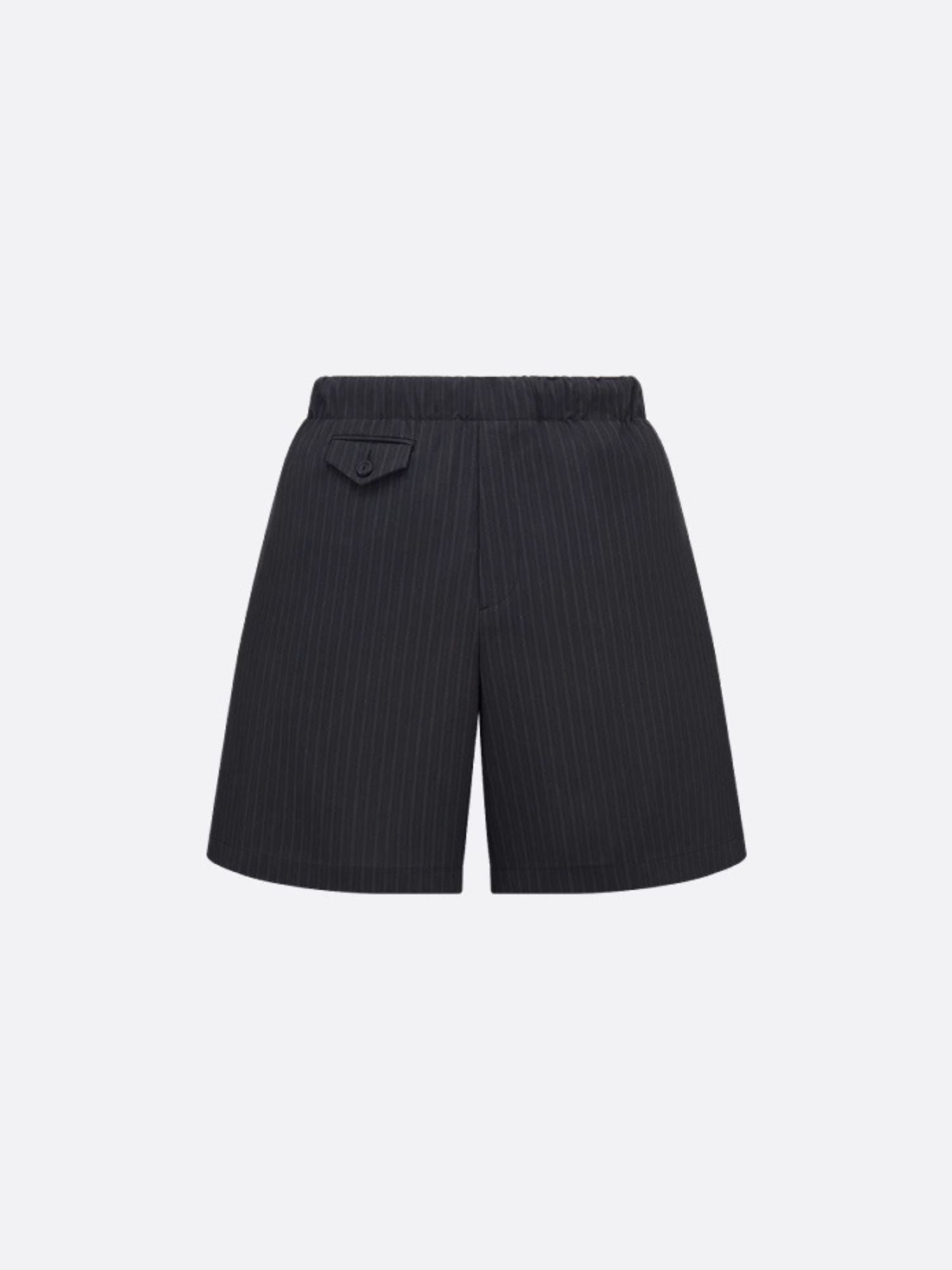 dior-striped-wool-bemuda-shorts