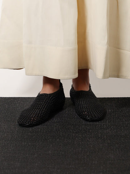 toteme-interwined-leather-ballerinas